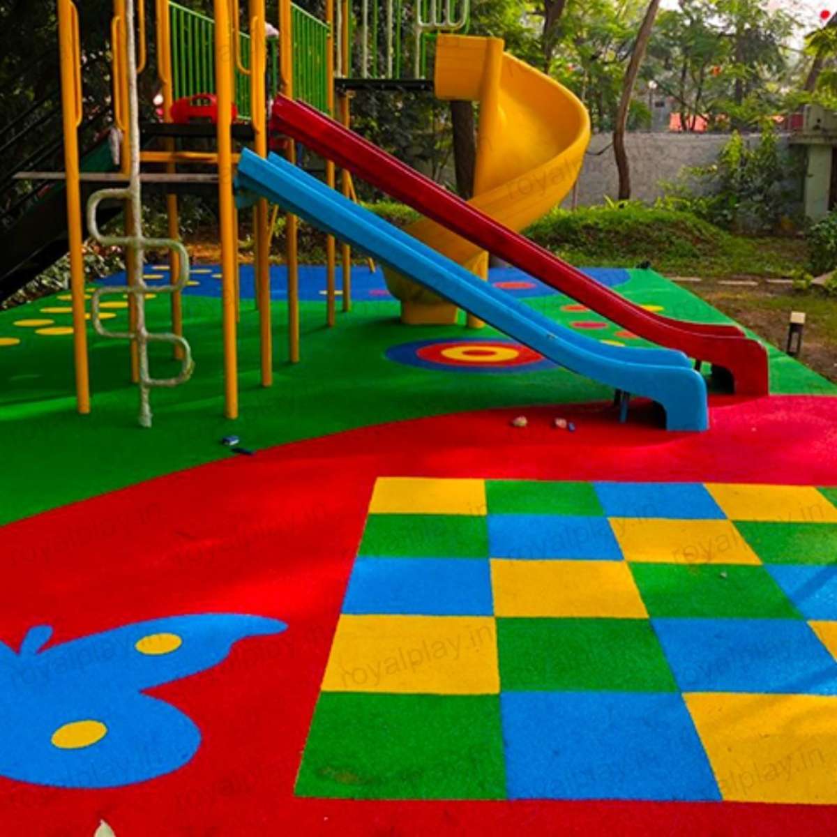 SUNTECH - PLAYGROUND FLOORING 36 MM EPDM TOP
(30 MM BASE + 6 MM EPDM TOP) 
